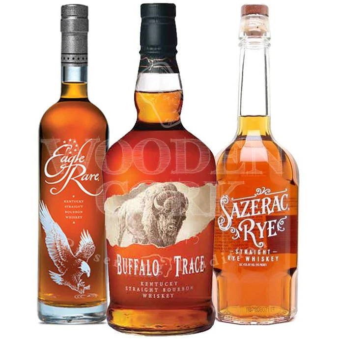 Buy Eagle Rare 10 Year & Buffalo Trace Bourbon & Sazerac Rye Bundle online