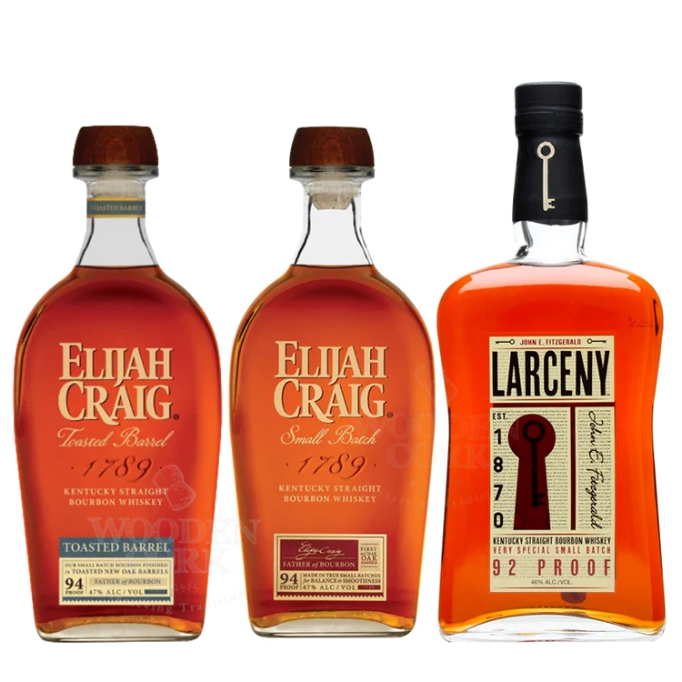 Buy Elijah Craig Toasted Barrel, Elijah Craig Small Batch & Larceny Small Batch Bundle online