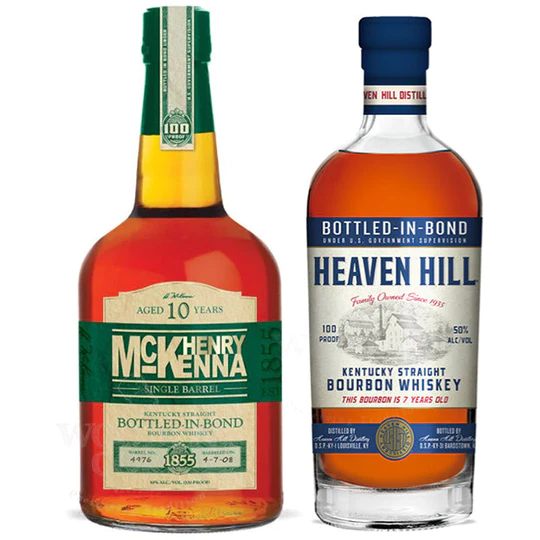 Buy Henry McKenna 10 Year & Heaven Hill 7 Year Bottle-In-Bond Bundle online
