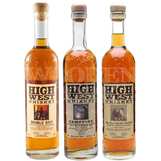 buy High West Double Rye, Campfire & American Prairie Bundle online