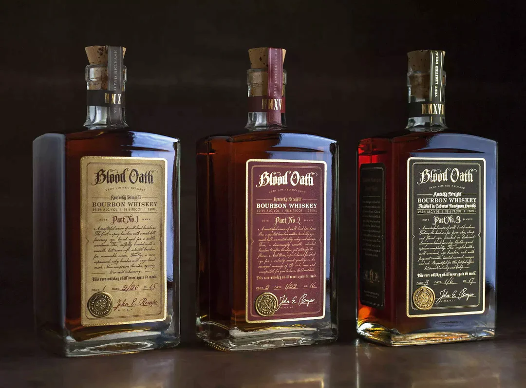 Buy Blood Oath Trilogy Set Pact No. 1-2-3 Kentucky Straight Bourbon Whiskey online