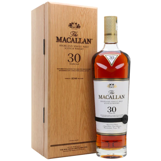 Buy The Macallan Sherry Oak Single Malt Scotch 30 Year online