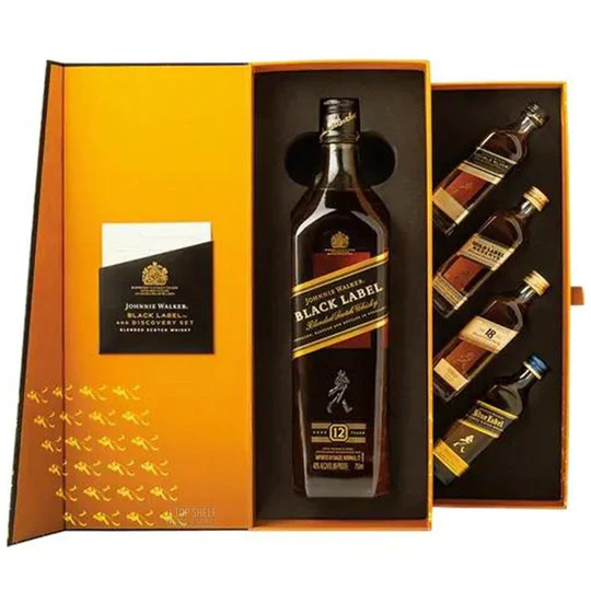 buy Johnnie Walker Black Label Moments To Share Voice Recorder Gift Set online