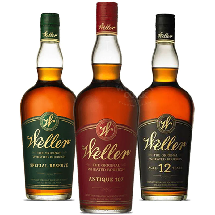 Buy W.L. Weller Special Reserve & Antique 107 & 12 Year Bundle online
