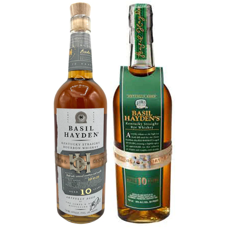 Buy Basil Hayden's 10 Year Bourbon & 10 Year Rye Bundle online