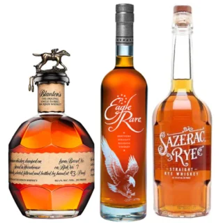 buy Blanton's Original Single Barrel Bourbon & Eagle Rare Bourbon & Sazerac Rye Bundle