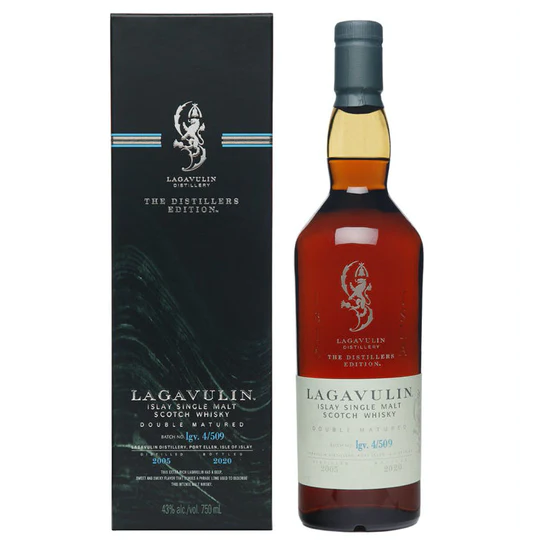 guy Lagavulin Single Malt Scotch The Distillers Edition Double Matured 2005 online