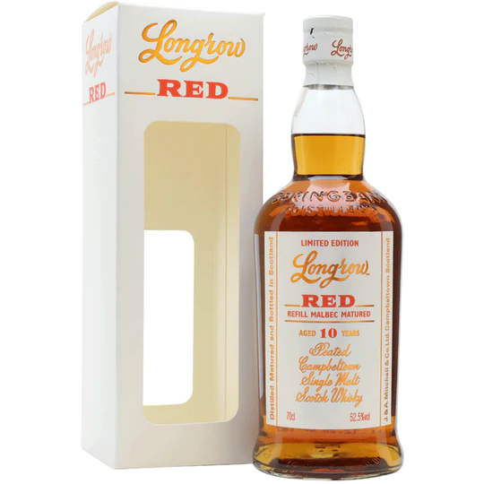 buy Longrow Red 10 Year Old Refill Malbec Finish Scotch Whisky online