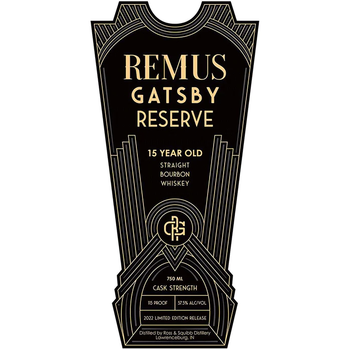 Buy Remus Gatsby Reserve 15 Year Cask Strength Straight Bourbon online