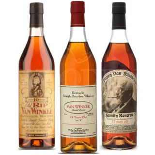 Buy Pappy Van Winkle's 10 Year & 12 Year Lot B & 15 Year Bundle online