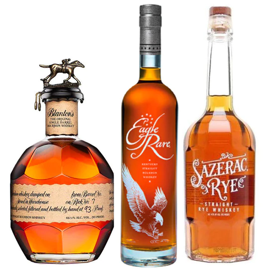 Buy Blanton's Original Single Barrel Bourbon & Eagle Rare Bourbon & Sazerac Rye Bundle online