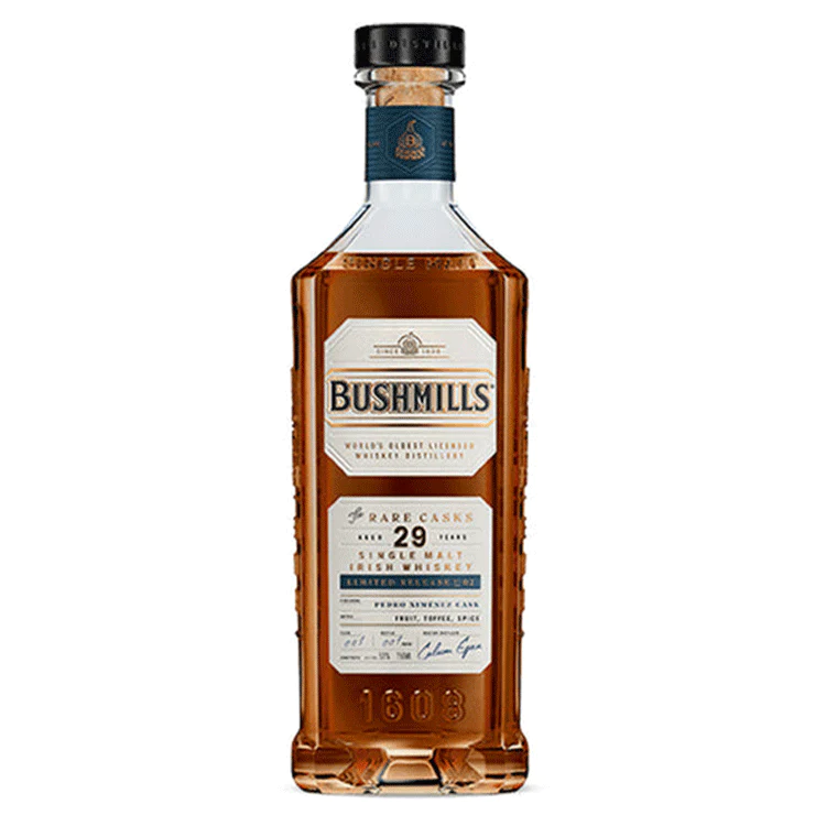 buy Bushmills The Rare Casks 29 Year Old Pedro Ximenex Cask Finish Irish Whisky Limited Release No. 2 online